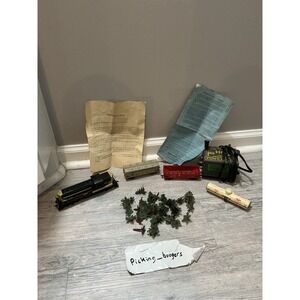 Vintage Marx Lot Of  Train And Accessories Untested